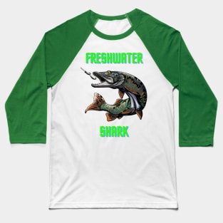 Freshwater shark Baseball T-Shirt
